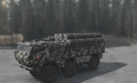 Kamaz Typhoon V09 07 18 MudRunner SnowRunner Spintires