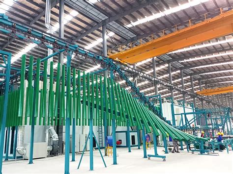 Large Automatic Vertical Powder Coating Line