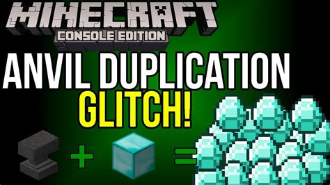 Minecraft Xbox PS3 Anvil How To Duplicate Items With An Anvil