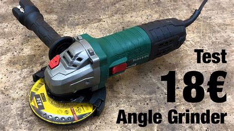 Lidl PARKSIDE PWS 115 A1 Unboxing And Test The Cheapest Angle Grinder