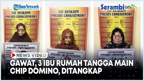 Gawat Tiga Ibu Rumah Tangga Di Lhokseumawe Ditangkap Polisi Atas Kasus