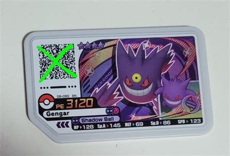 Pokemon Ga Ole Gengar Mega Evolution Hobbies And Toys Toys And Games On