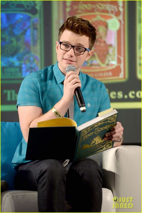 Chris Colfer Talks New Book Stranger Than Fanfiction At Ew Popfest Photo 1045561 Photo