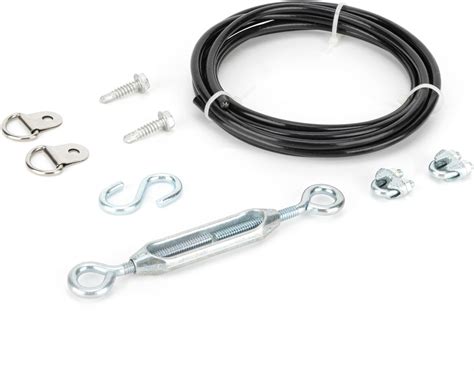 Hardware Essentials 851362 Anti Sag Gate Kit Hardware Kit Steel Zinc