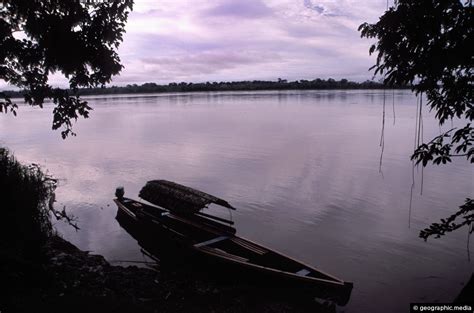 View of the Amazon River in Colombia - Geographic Media