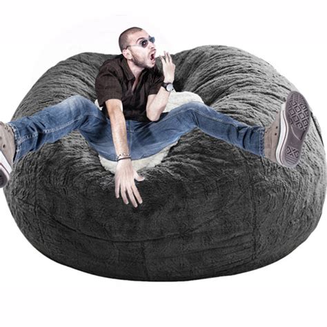 Trule 6ft Bean Bag Chairs Cover Giant Bean Bag Cover And Reviews Wayfair