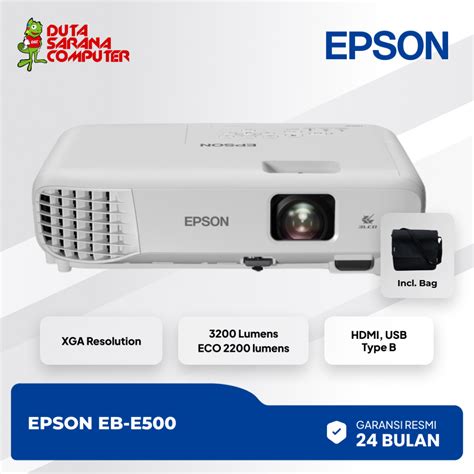 Jual Projektor Epson Eb E Epson E Epson E Led Proyektor Xga