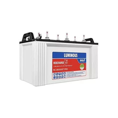 Buy Luminous Red Charge V Ah Rc St Pro Tubular Inverter