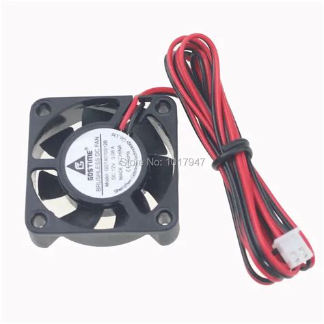 Pcs Lot Gdstime Dc V Mini Cooling Fan Pin Brushless Exhaust Fan For