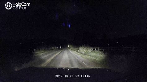 Shooting Star Caught On Dash Cam Youtube