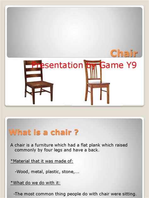 Chair | PDF