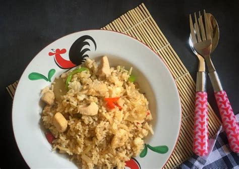 Resep Nasi Goreng Ayam Lada Hitam Oleh Mami Jian Cookpad