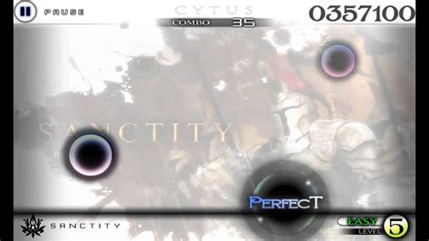 Cytus Cytus Gameplay Sanctity Easy Youtube