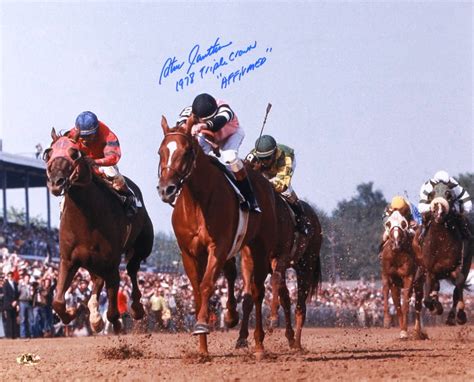 Steve Cauthen Signed 16x20 Photo Inscribed "1978 Triple Crown ...