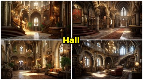 ArtStation - +800 Castle Interiors Concept (4k) | Vol_02 | Artworks