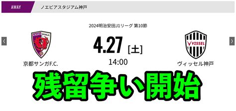 【京都サンガfc】2024年 J1リーグ第10節 ヴィッセル神戸戦【観戦ブログ】 パパスタブログ