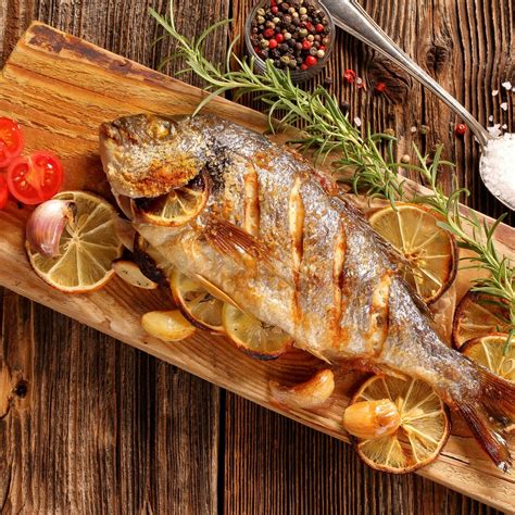 Grilled Sea Bream with Sweet Potato - Frozen Fish Direct