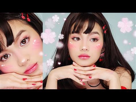 Cute Easy Anime Girl Halloween Makeup Jessica Vu Ichaowu 愛潮物