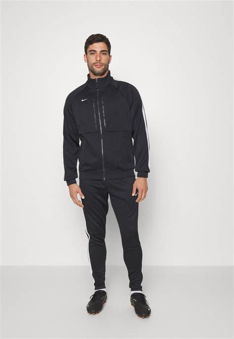 Nike Performance M Nk Df Fc Trk Suit Survêtement Black White Noir