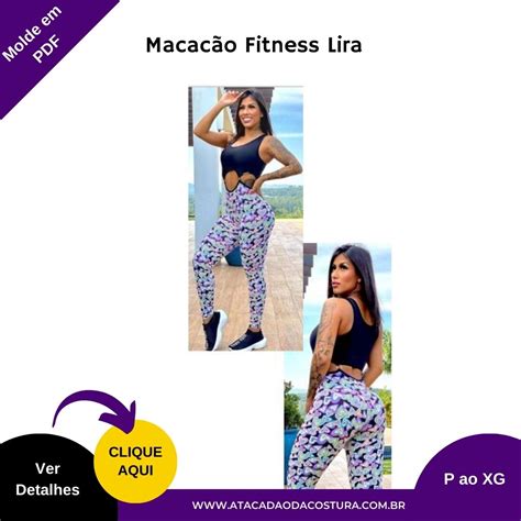 Molde De Macac O Fitness Lira Em Pdf Atacad O Da Costura