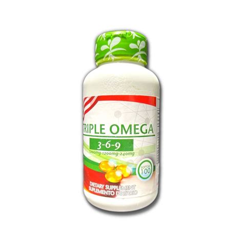 Triple Omega 3 6 9 Glow Laboratorios