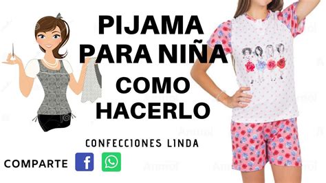 Pijama Para Ni A Como Hacerla Youtube