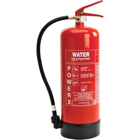 Thomas Glover 81 02905 9 Litre Water Powerx Fire Extinguisher