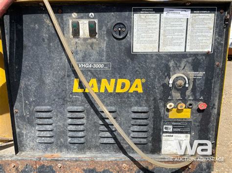 Landa Vhg4 3000 Hot Water Pressure Washer