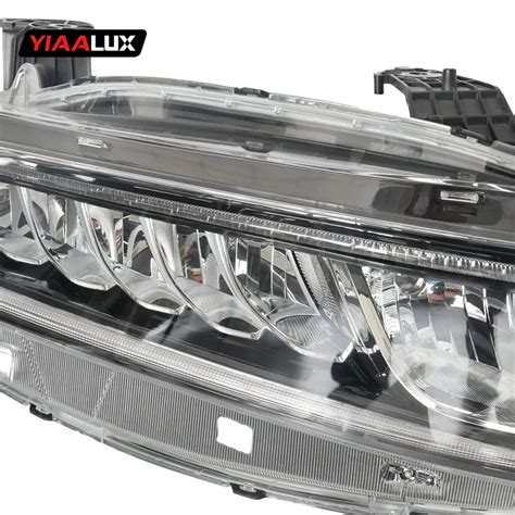 Auto Lighting System Half Led Headlight Halogen Headlamp For Honda