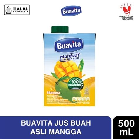 Promo Buavita Jus Mangga Mango Juice Buah Asli Ml Unilever