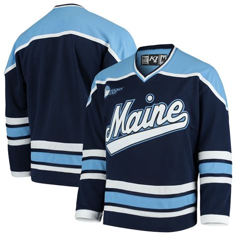 K1 Sportswear - Maine Black Bears Replica Hockey Jersey - Navy - Walmart.com - Walmart.com