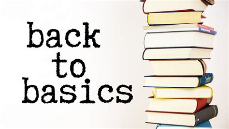 Back To Basics Sermon Series Bumper Video Youtube