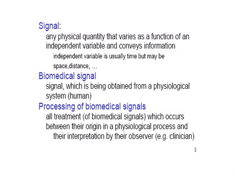 Biomedical Signals PPT