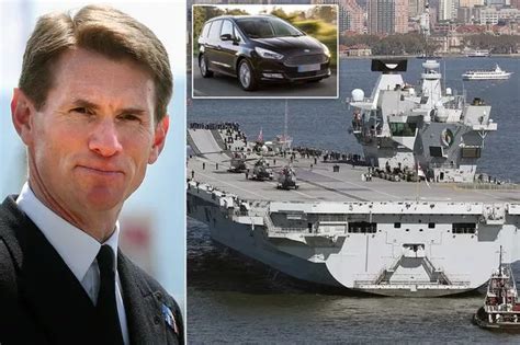 Hms Queen Elizabeth Sails Home As Co Removed For Using Official Car On