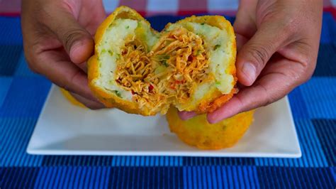 Arriba 35 Imagen Receta De Papas Rellenas Con Pollo Abzlocal Mx