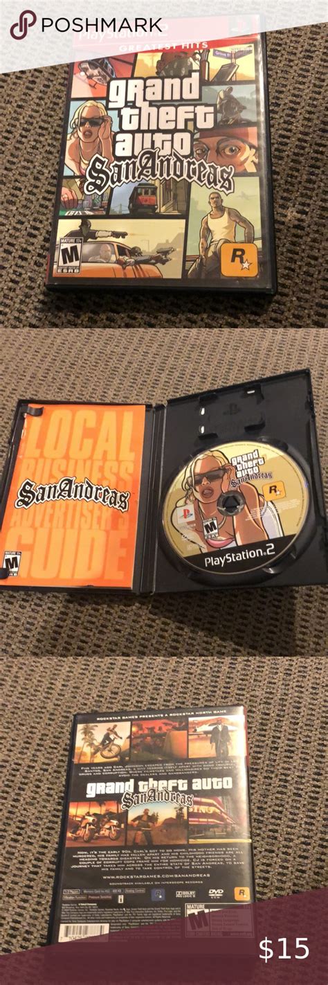 Ps2 Grand Theft Auto San Andreas Greatest Hits In 2023 Grand Theft