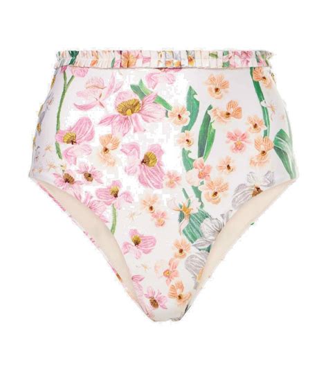 Agua By Agua Bendita Nopal Jardinera High Rise Bikini Bottom Agua By Agua Bendita