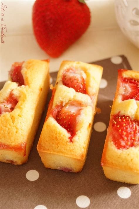 Financiers Aux Fraises Recette De Lolo Et Sa Tambouille