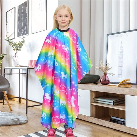 Kids Haircut Cape Dinosaur Waterproof Hair Cutting Cape Boys Barber
