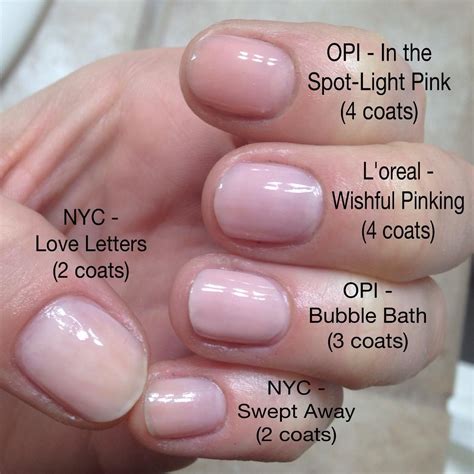 Pink Nails Opi Light Pink Nails Pink Manicure