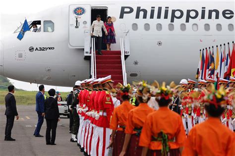 Marcos Arrives In Indonesia For Nd Asean Summit Abs Cbn News