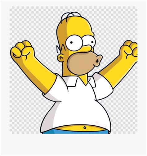 Happy Homer Simpson Clip Art