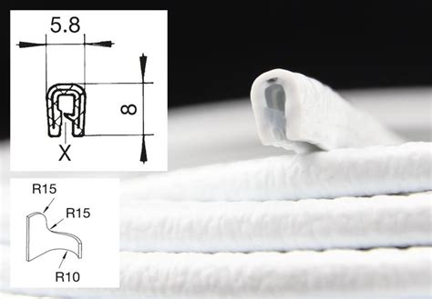 SMI Kantenschutzprofil Kantenschutz für Bleche 0 5 32 mm Klemmprofil