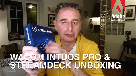 Paolo Frega Unboxing Wacom Intuos Pro Elgato Streamdeck Youtube