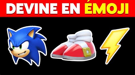 Devine les personnages de SONIC en ÉMOJI Quiz Sonic 3 le film