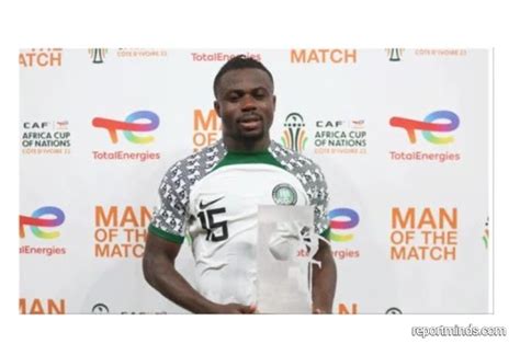 Afcon Moses Simon Earns Man Of The Match In Super Eagles Triumph