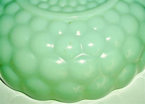 Vintage Jadeite Fire King Bubble Bowl Jadite Etsy