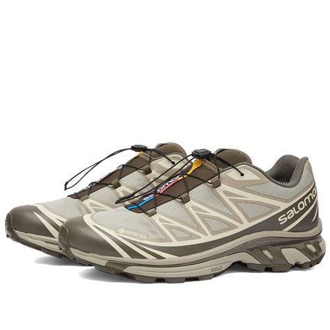 Salomon Xt 6 Gore Tex Vintage Khaki And Major Brown End Gb