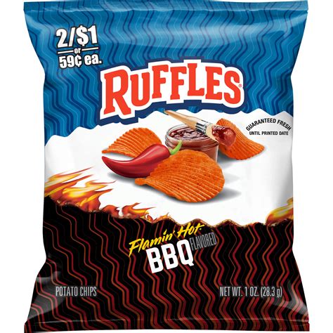 Ruffles Flamin Hot Bbq Flavored Potato Chips Smartlabel™