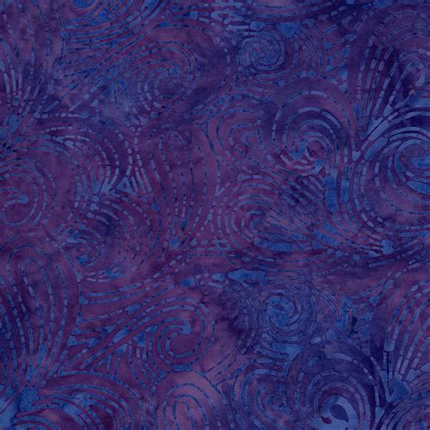 Malam Batiks Vi Lights Brights Swirl Magenta Fabric